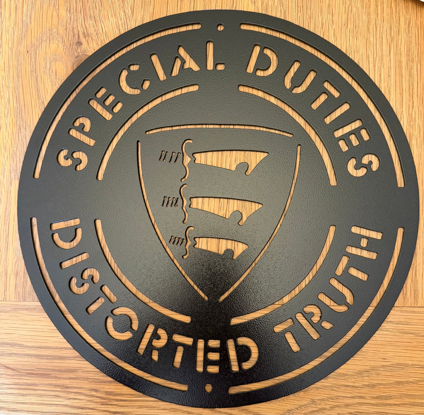 Distorted Truth Wall Art Plaque (No Backing)