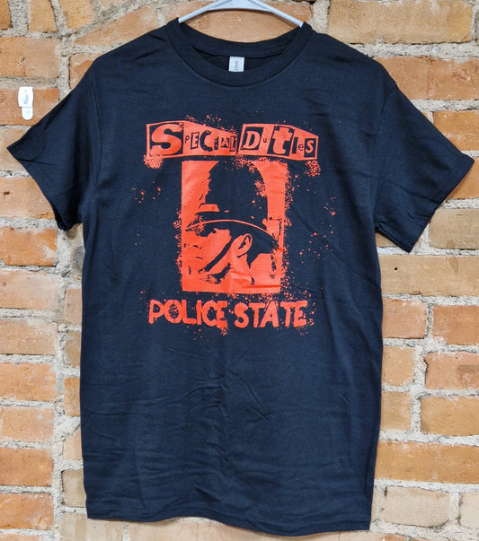 T-Shirt Police State Red