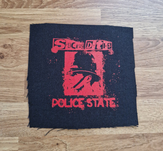 Patch (small) Police State Red