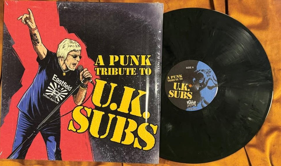UK Subs Tribute LP - Slate Green Vinyl