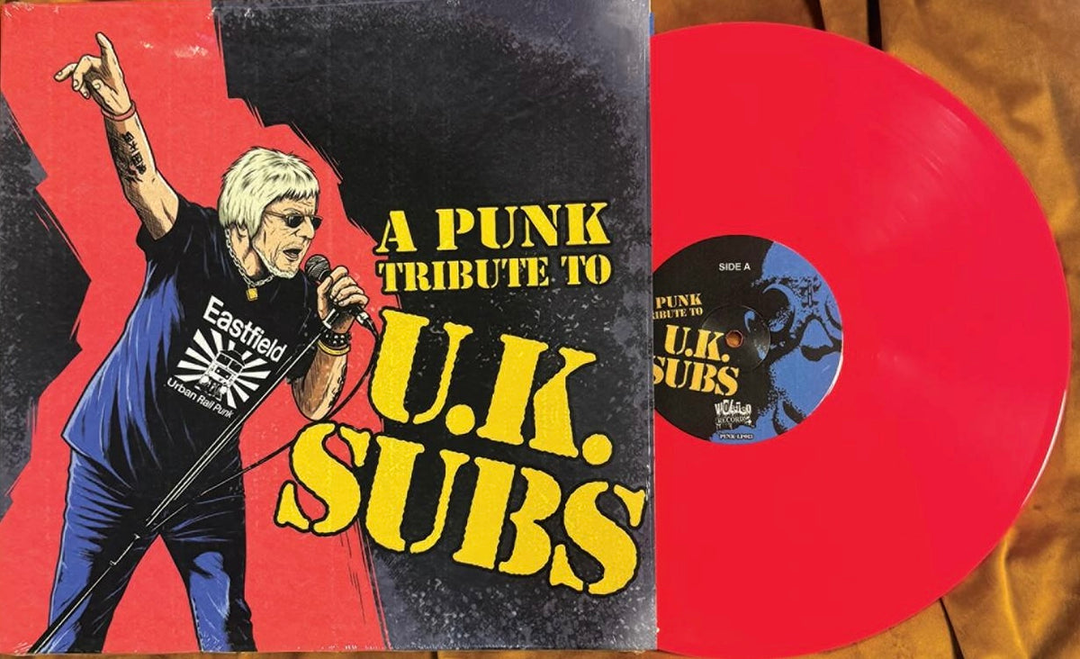 UK Subs Tribute LP - Neon Pink Vinyl
