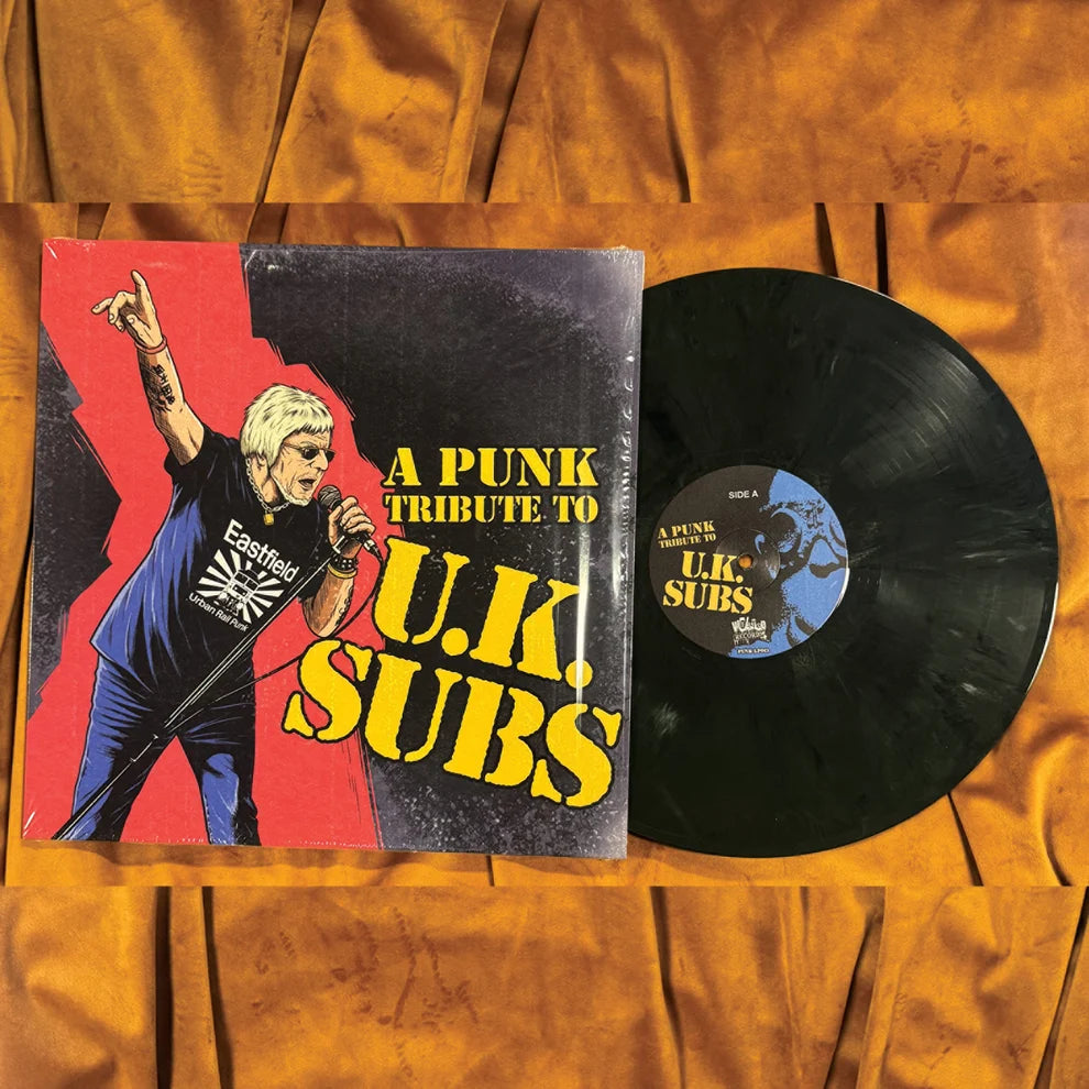 UK Subs Tribute LP - Slate Green Vinyl