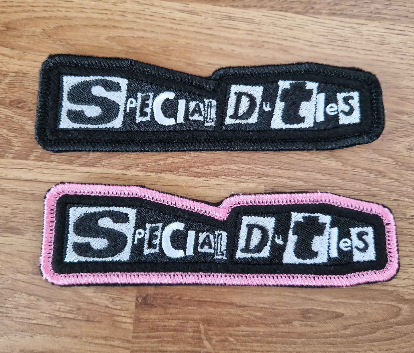 Special Duties Patch Pink